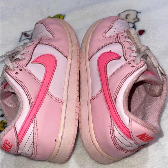 Nike Dunk Pink Athletic Shoes - Picture 6 of 13